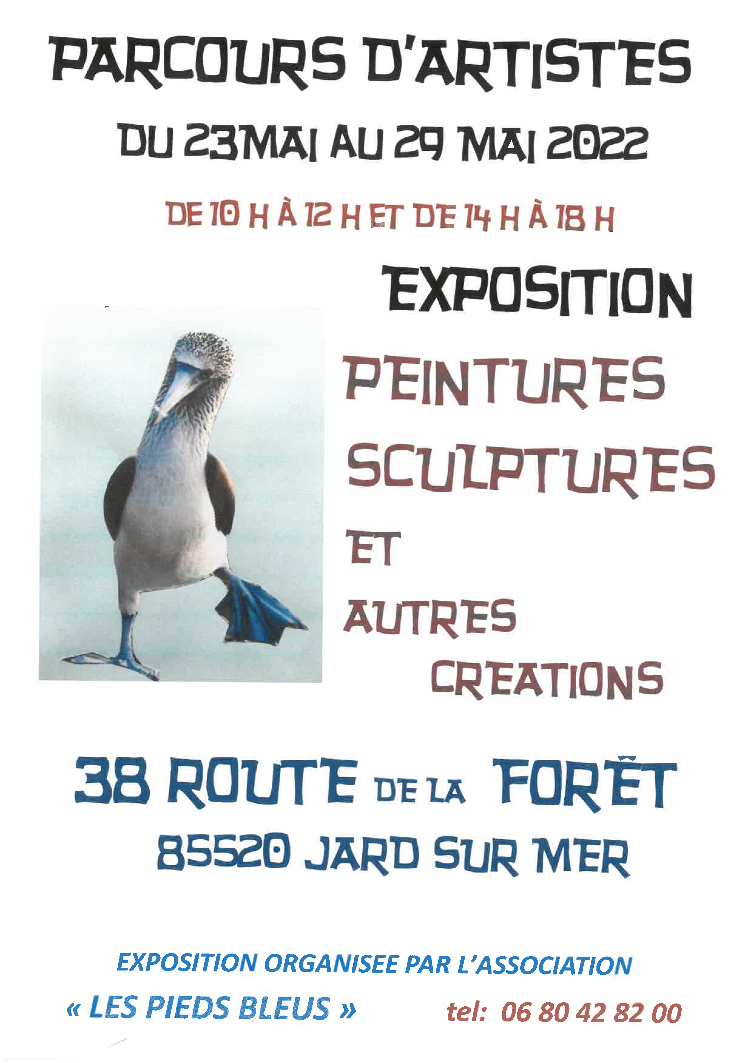 Parcours D Artistes Site De La Commune De Jard Sur Mer   Affiche Parcours Dartistes 23 Au 29 Mai 2022 